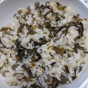 ささっと簡単！ランチに高菜チャーハン